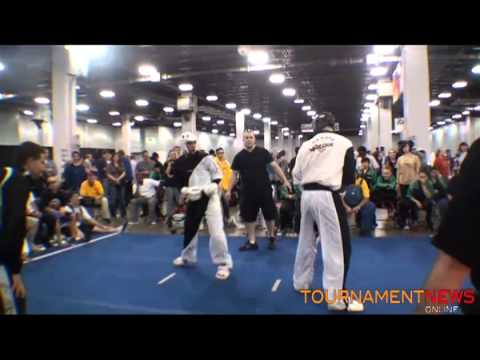Sam Gagnon vs Jason Grenier WAKO Style Fighting at New England Open 2011