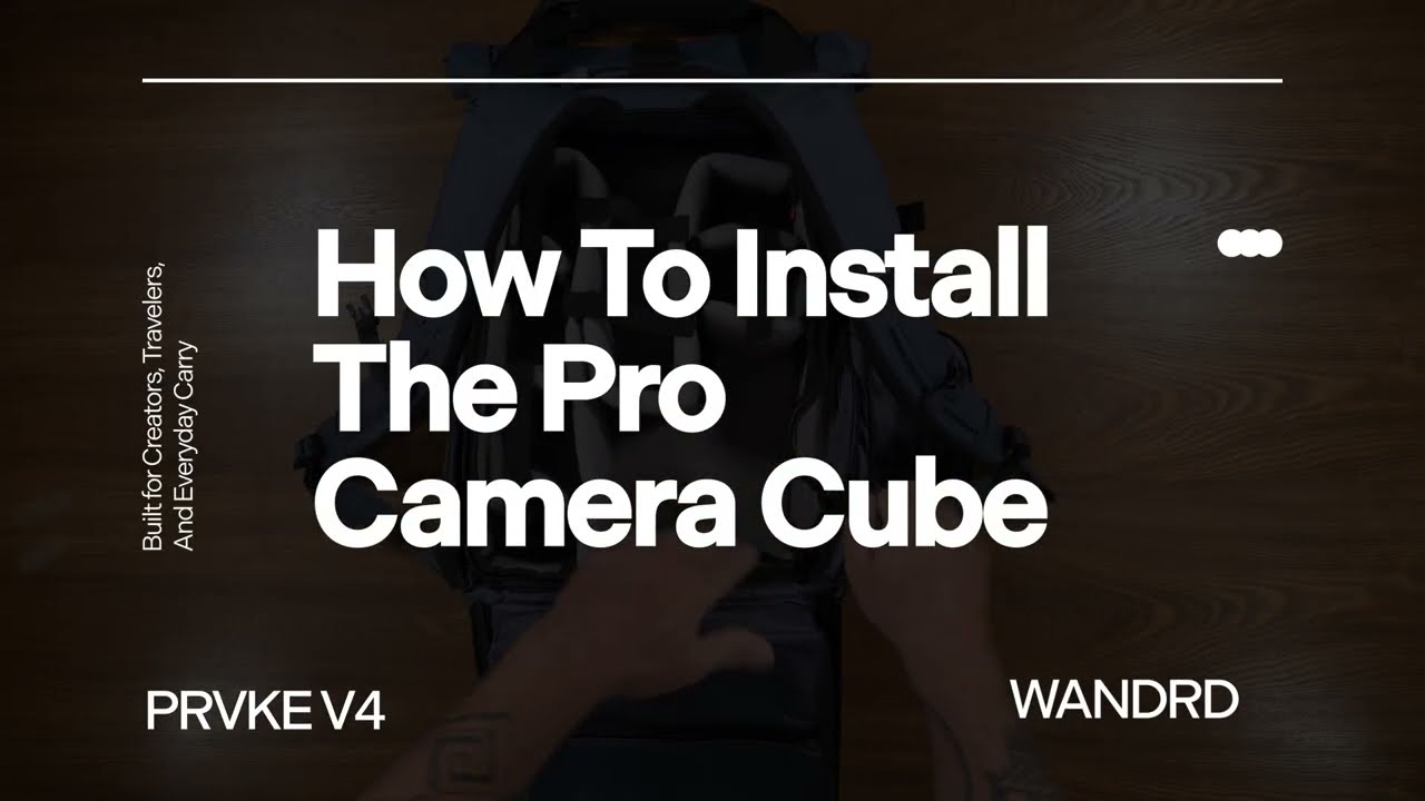 WANDRD Pro Camera Cube Installation - YouTube