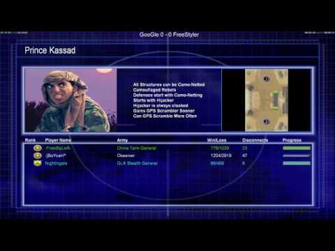 Generals Zero Hour - GooGle Vs Freestyler Bo13 Semi Final - 400$ Tournament By Lucifer