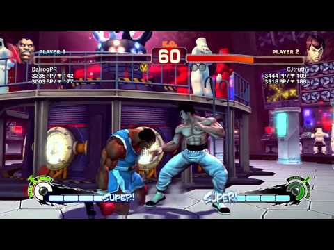 SSF4 AE: BalrogPR [DMG PR Balrog] (Balrog) VS CJtruth (Fei Long)