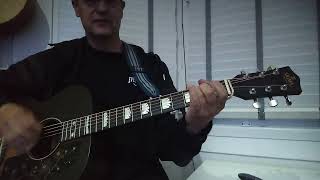 how to play Go West by the pershop boys on acoustic guitar