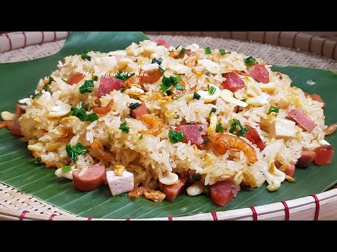 Xôi Mặn Thập Cẩm Nấu Bằng Nồi Cơm Điện - Cách Làm Xôi Mặn Món Ngon Mẹ Nấu