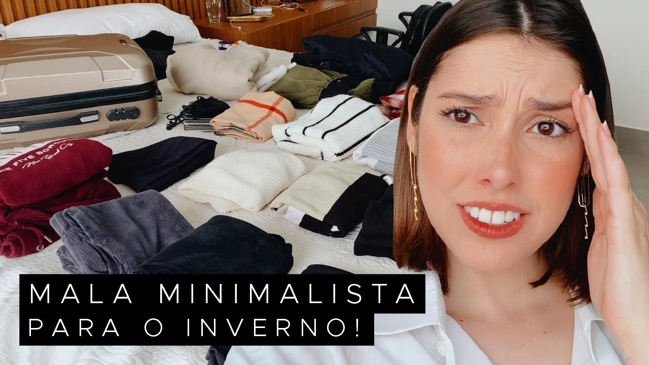 UMA SEMANA no FRIO só com MALA DE MÃO | MALA MINIMALISTA