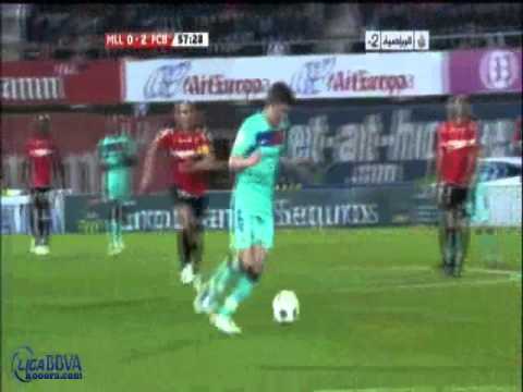 Mallorca Vs FC Barcelona ( 0-3 ) All Goals & Highlight 26-2-2011