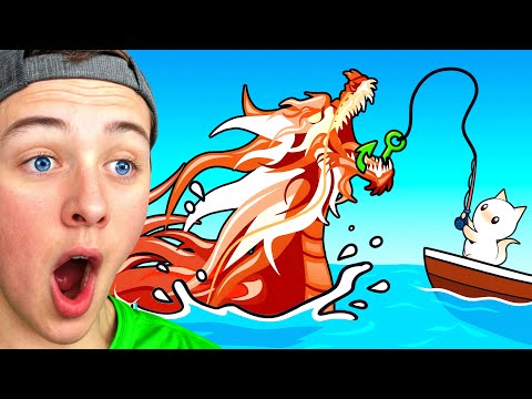 Catching The LEGENDARY DRAGON FISH… But It Fought Back!