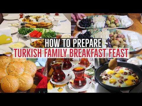 Turkish Family Breakfast Feast