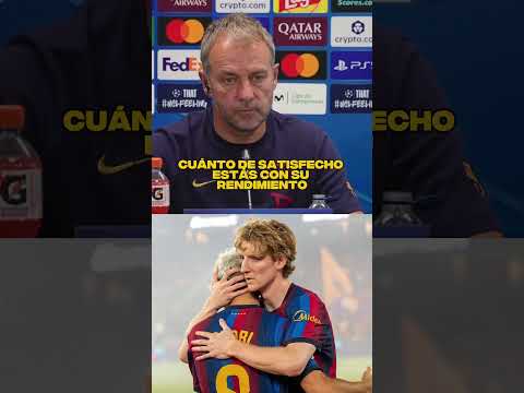Nuestra pregunta a #Flick sobre Anthony #Gordon 🎙️