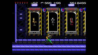 'Midnight Resistance' Game Capture from Evercade (Data East Collection 1 Cartridge)