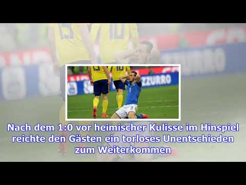 Qualifikation verpasst: italien fährt nicht zur wm