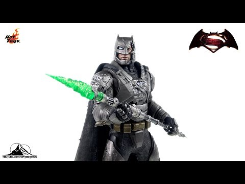 Optibotimus Reviews: Hot Toys Batman V Superman "Battle Damaged" ARMORED BATMAN