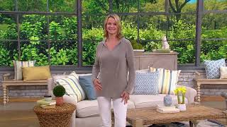 Barefoot Dreams CozyChic Ultra Lite Pointelle Hooded Pullover on QVC