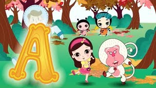 Letter A - Olive and the Rhyme Rescue Crew | Learn Alphabet | Nursery Songs | Letter A Song
