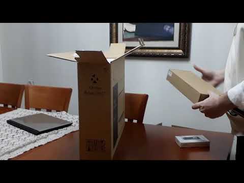 מסך xp-pen 22 פתיחת הקופסא חלק 1