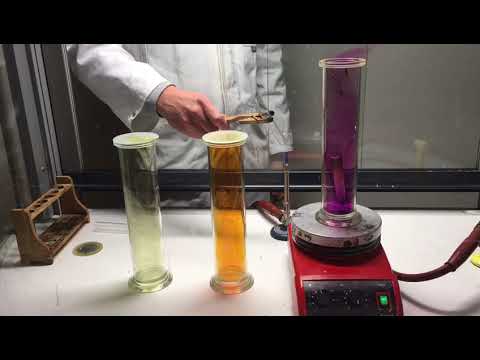 Reaktion von Natrium mit Chlor Iod und Brom