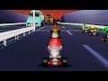 Mario Kart 64 Flower Cup Extra Mario Gameplay