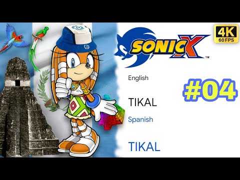 Sonic X - EP 04: Tikal in different languages meme