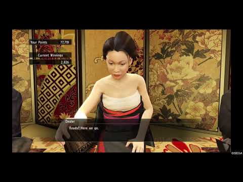YAKUZA 5 Remastered - Playthrough Cho-han Minigame Completed