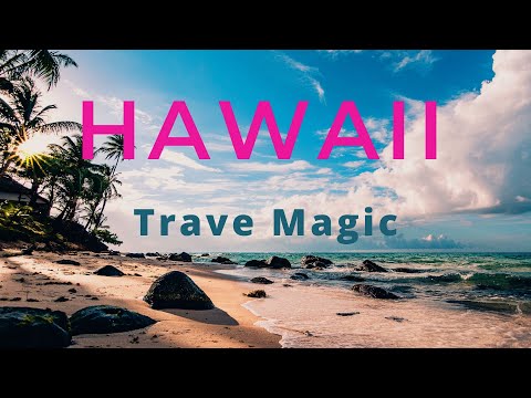HAWAII 8K ULTRA HD/Tropical island drone video 8K