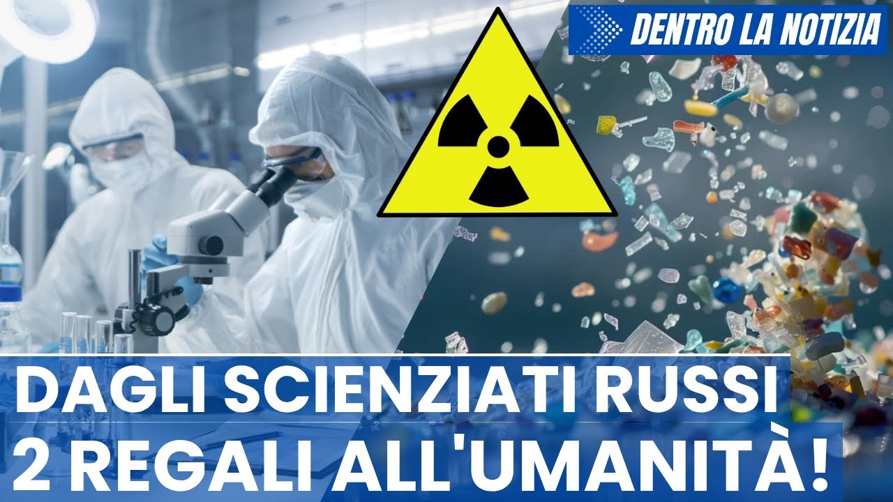GRANDIOSO! Scienziati russi fanno 2 grandi regali all’umanità. Sviluppato un nuovo polimero in gra..
