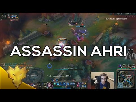 TSM Bjergsen - Assassin Ahri - Solo Queue Highlights