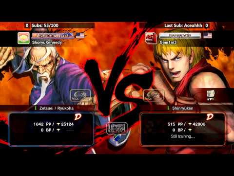 USF4 1.04 - Omega Mode Shenanigans - We Esports Now [720p/60fps]