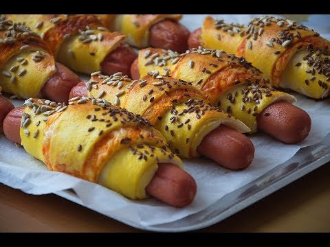 XXL Crescent Dogs Pizza Hrenovke Viršle - Sašina kuhinja