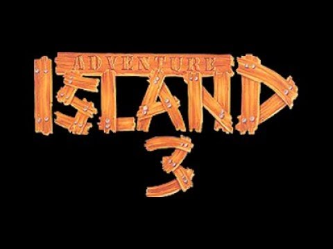 Hudson's Adventure Island III - Title Screen (NES)