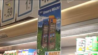 preview picture of video 'Aus der Region für die Region: In den Regalen gibts wieder Allgäuer Frischmilch'