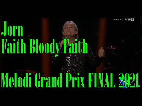 Jorn - Faith Bloody Faith (LIVE, Melodi Grand Prix FINAL 2021 - Norway - #eurovision​​​) Reaction