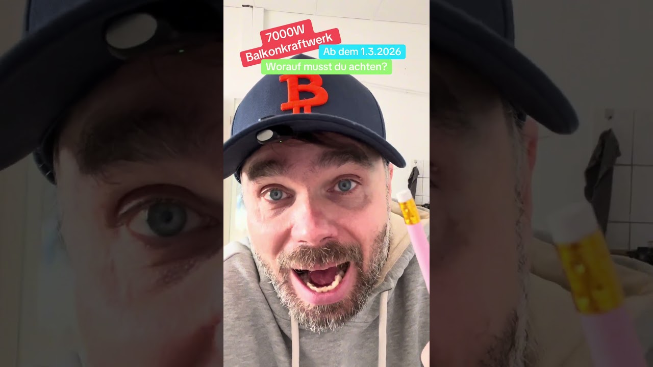 7000W Balkonkraftwerk - ab 1.3.2026 - worauf musst du achten?
