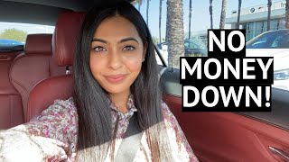 NO MONEY DOWN FOR BUYING CARS! (Here&#39;s How)