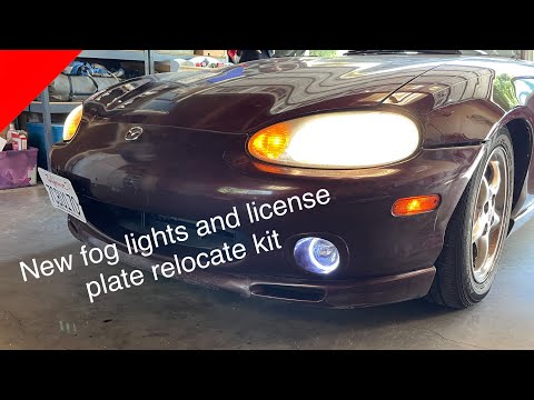 How to install new fog lights (2000 Mazda Miata SE)