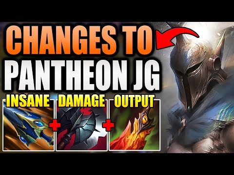 HOW TO PLAY PANTHEON JUNGLE AFTER THE RECENT CHANGES THIS PATCH.