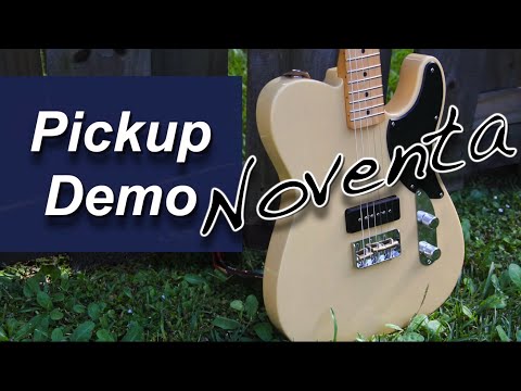 Fender Noventa Telecaster Pickup Demo (No Commentary)