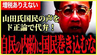 【山田吉彦氏ド正論！】自民党の内紛に国民を巻き込むな！国民に寄り添った政治を！ザイム真理教に辛辣批判！【山田吉彦】【国民民主党】