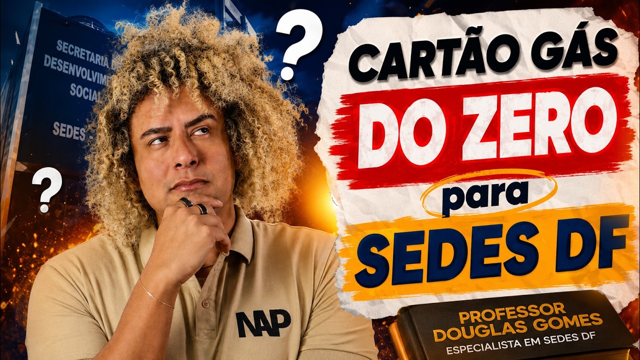 CARTÃO GÁS SEDES-DF | TUDO O QUE VOCÊ PRECISA SABER PARA A PROVA! 🔥