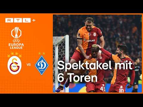 Galatasaray Istanbul vs. Dynamo Kiew - Highlights | UEFA Europa League | RTL Sport
