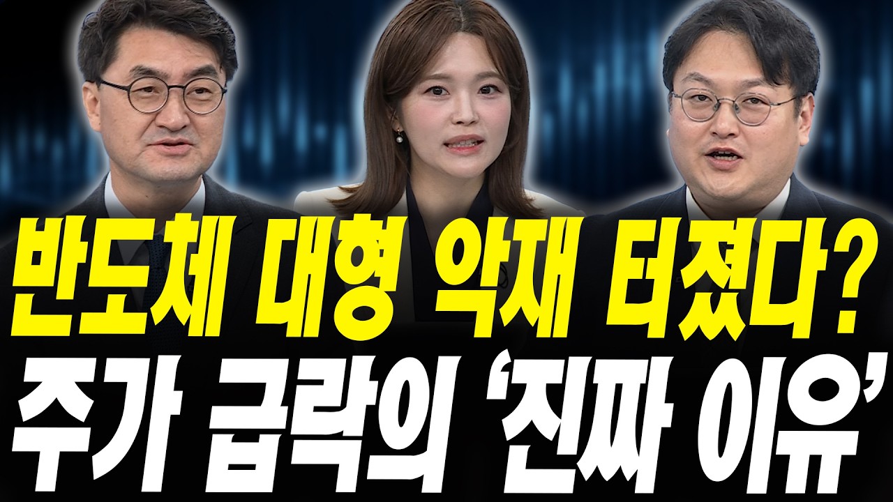 삼성전자 SK하이닉스 급락? ’진짜 이유‘ 따로 있습니다 (이완수 그레너리투자자문 대표, 반종민 프레스?