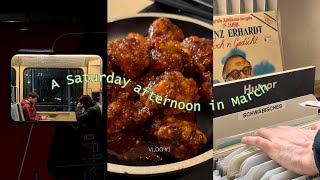 My first vlog in Stuttgart - Café | レコード | 韓国料理 | 米は贅沢品| Vinyl shop | Korean food | luxury rice