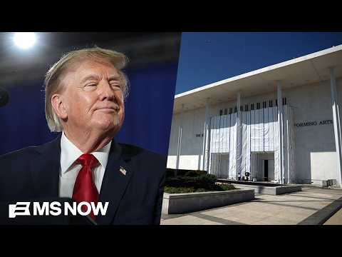 'He's throwing a tantrum': Dem fights in court to keep Trump’s name off Kennedy Center