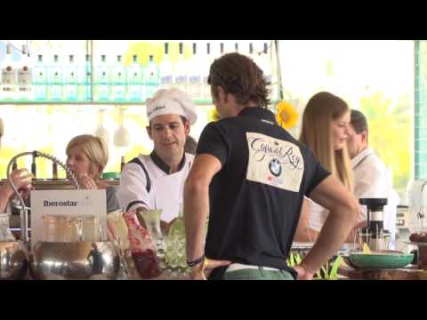 Carlos Moyá y Carolina Cerezuela visitan la 35 Copa del Rey MAPFRE