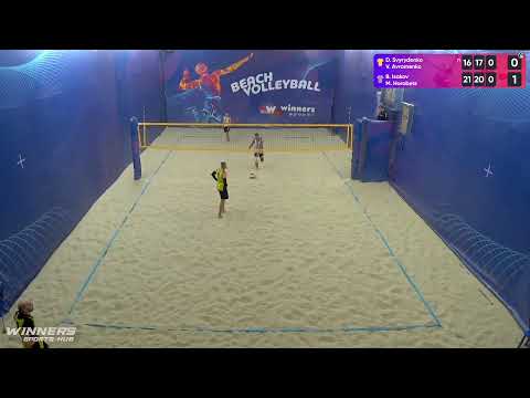 19:15 D. Svyrydenko / V. Avramenko - B. Isakov / M. Horobets 21.07.2022 | Winners Beach Volleyball