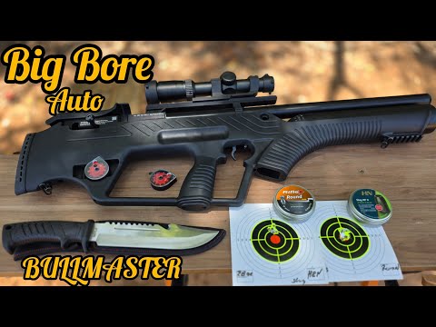 BIG BORE BULLMASTER AUTO - A CARABINA MONSTRUOSA DA HATSAN EM AÇÃO DESTRUIÇÃO E PRECISÃO