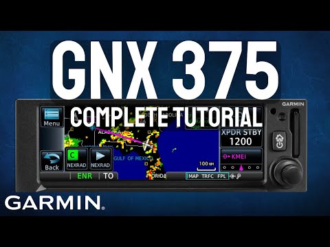 How to Use the Garmin GNX 375 - Tutorial for Beginners