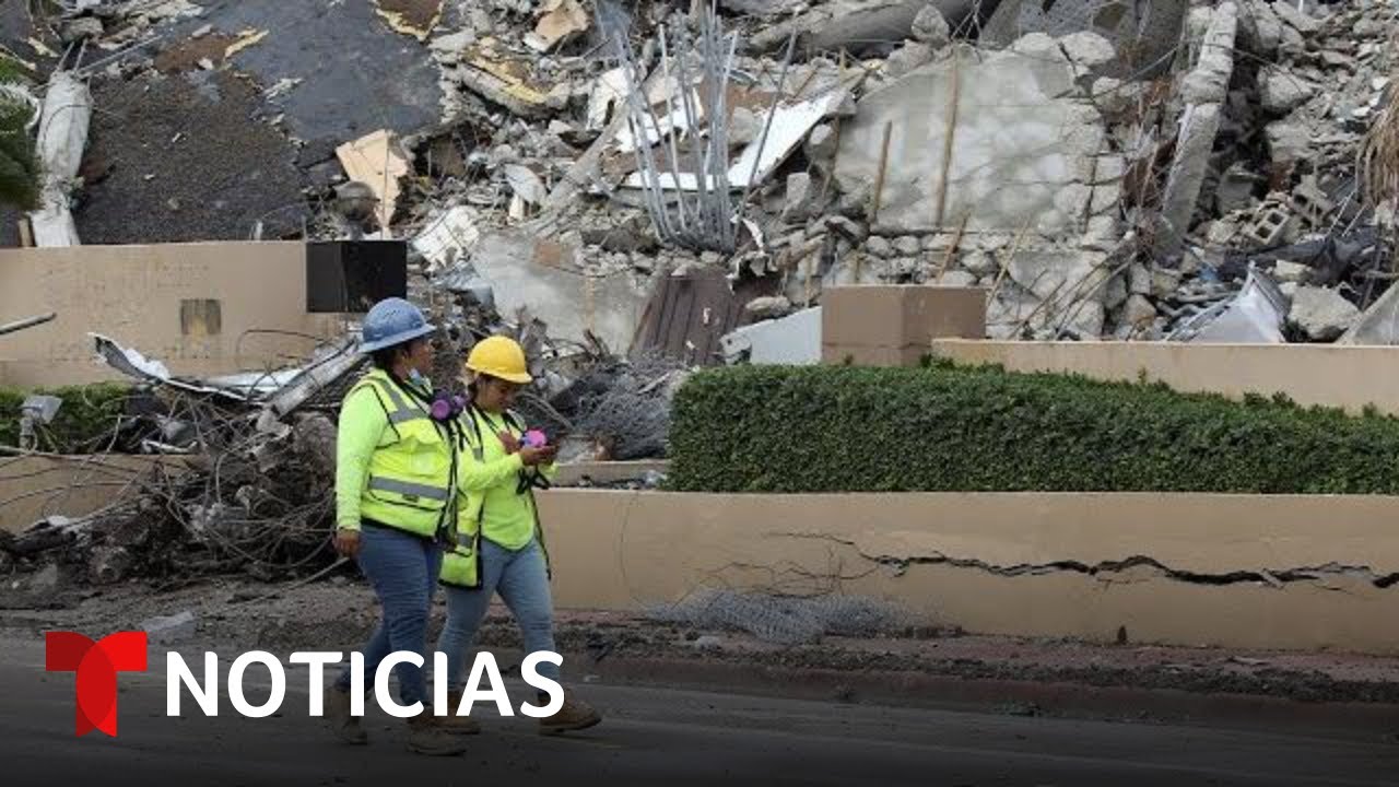 Sube a 94 el número de personas fallecidas en el derrumbe de un edificio en Surfside