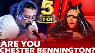 Download lagu TOP 5 LINKIN PARK S COVERS ON THE VOICE BEST AUDIT... mp3