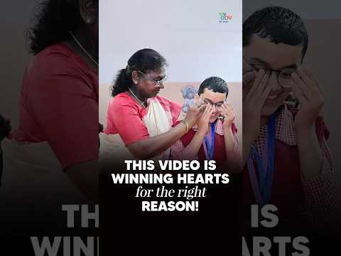 President Droupadi Murmu Gets Emotional | Visually Divyang Students’ Heartfelt Birthday Tribute