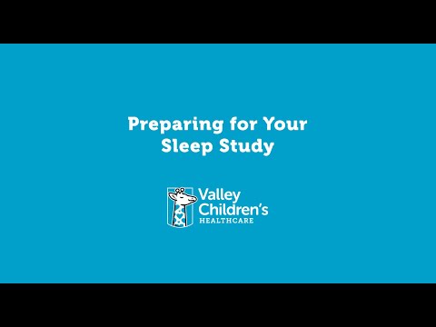 Preparing For Your Sleep Study