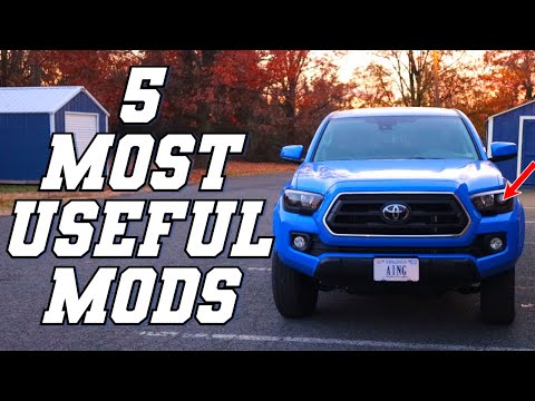 YOU NEED THIS...5 MOST USEFUL MODS! Toyota Tacoma!