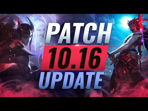 NEW UPDATE: BEST Champions TIER List – League of Legends Patch 10.16